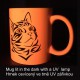 Mug fluorescent orange 