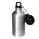 Water bottle 500ml silver