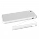 Bílý měkký kryt iPhone 6 